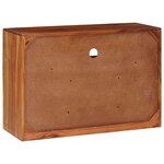 vidaXL Buffet avec tiroir Marron 80 x 30 x 55 cm Bois d'acacia massif