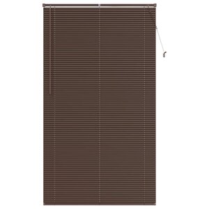 vidaXL Store Vénitien Marron foncé avec motif 213 x 120 cm PVC