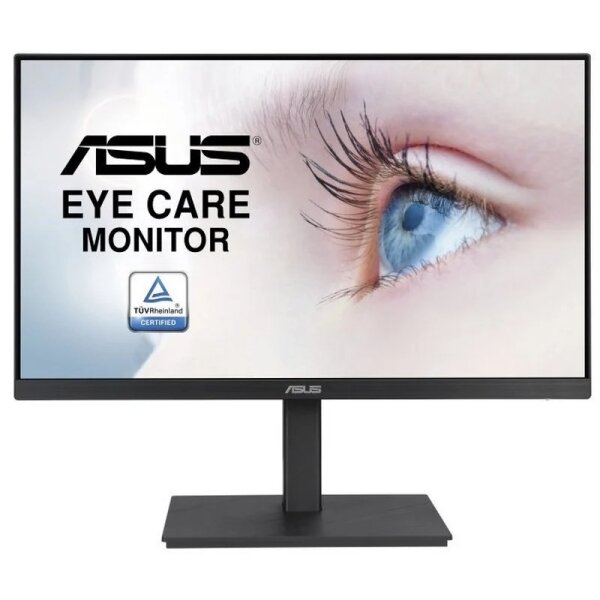 Moniteur Asus 23 8" IPS LED FullHD 1080p 75Hz - Réponse 5 ms - Hauteur réglable et pivotant - Angle de vision 178° - 16:9 - HDMI  DPort - VESA 100x100mm - Noir