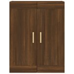 vidaXL Armoire murale chêne marron 69 5x32 5x90 cm bois ingénierie