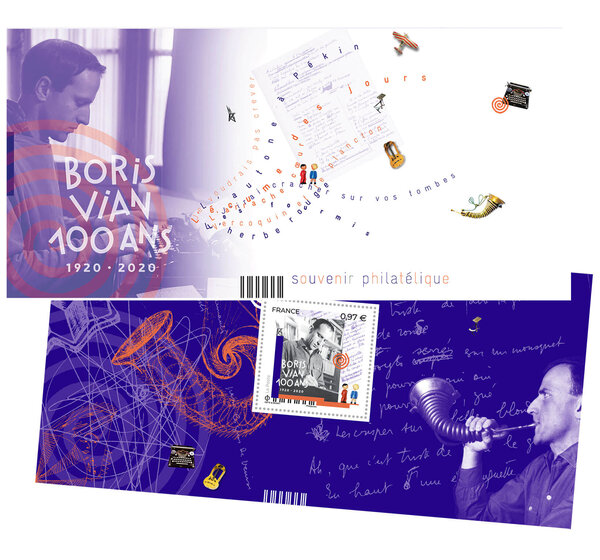 Timbre Souvenir -  Boris Vian