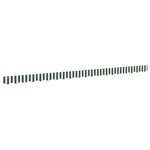 vidaXL Valance d'auvent pour cadre de 4 5 m Vert et blanc 4 3x0 2 m