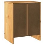 Table de chevet "DRAMMEN" 45x35x56 cm en bois de pin massif