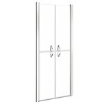 vidaXL Porte de douche ESG transparent 96x190 cm