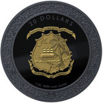 Monnaie PHOENICIA Gilded 1 Oz Argent 20$ Liberia 2026 (PRÉCOMMANDE)