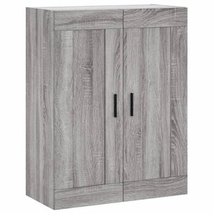 vidaXL Armoire murale sonoma gris 69 5x34x90 cm bois d'ingénierie