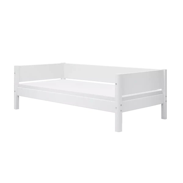 Flexa WHITE Banquette-lit 90 x 200 cm avec dossier Blanc
