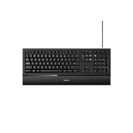 Logitech clavier rétroéclairé filaire - k740