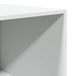 vidaXL Garde-robe blanc 80x50x200 cm bois d'ingénierie