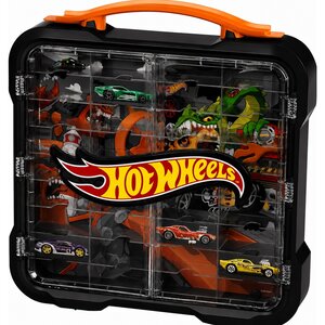Theo Klein 2420 - Hot Wheels - Mallette de collection pour 36 voitures