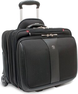 Trolley - Sacoche à Roulettes - Wenger Patriot (15,6'' max) (Noir)