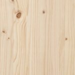 vidaXL Support pour bois de chauffage 108x73x108 cm Bois de pin