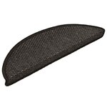 vidaXL Tapis d'escalier autocollants 30 Pièces 56x17x3 cm anthracite