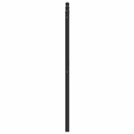vidaXL Tête de lit chêne fumé 180 cm bois d'ingénierie et acier