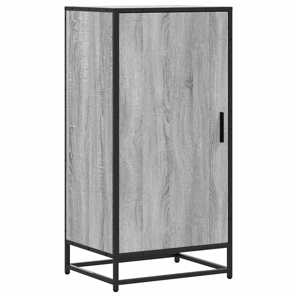 vidaXL Étagère à chaussures sonoma gris 48x38x97 5 cm bois ingénierie