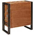 vidaXL Buffet Marron 66 x 33 x 70 cm bois de récupération massif