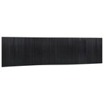 vidaXL Cloison de séparation noir largeur 800 cm hauteur 165 cm bambou