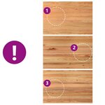 vidaXL Table à manger avec bord naturel 180x100x74cm bois massif chêne