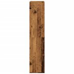 vidaXL Cloison de séparation vieux bois 100x33x155 5cm bois ingénierie