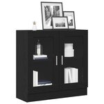 vidaXL Bibliothèque Chêne noir 82 5 x 30 5 x 80 cm Bois d'ingénierie