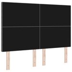 vidaXL Tête de lit avec tête de lit Gris clair 160 cm Tissu côtelé