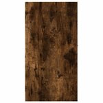 vidaXL Armoire d'apothicaire chêne fumé 30x41x77 5cm bois d'ingénierie