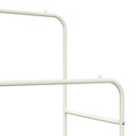 vidaXL Porte-vêtements Uni Blanc 80 x 53 x 156 cm