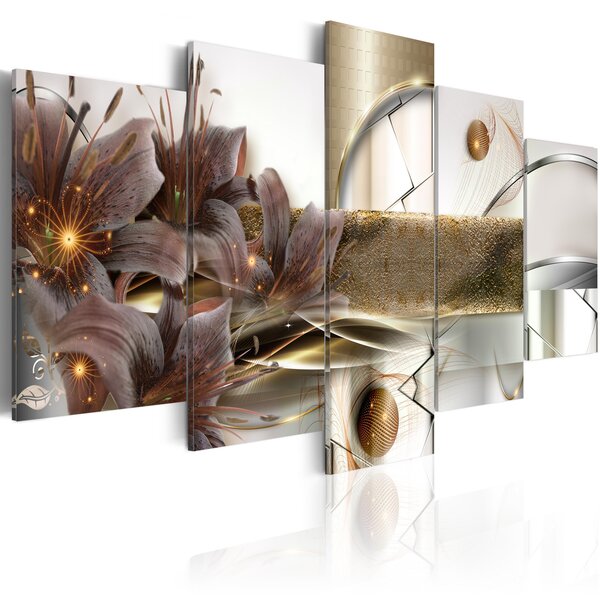 Tableau - the garden of space l x h en cm 200x100