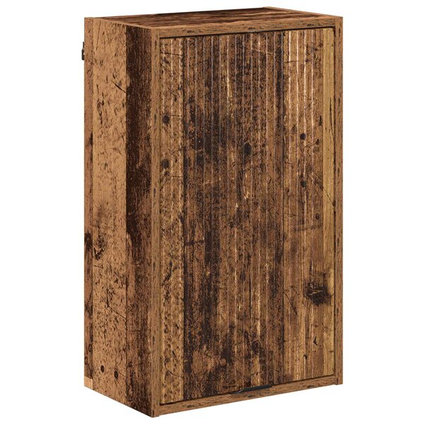 vidaXL Cabinet de salle de bain Bois Ancien 39 x 23 5 x 65 cm