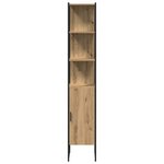 vidaXL Ensemble de mobilier de salle de bain 3 Pièces chêne artisanal