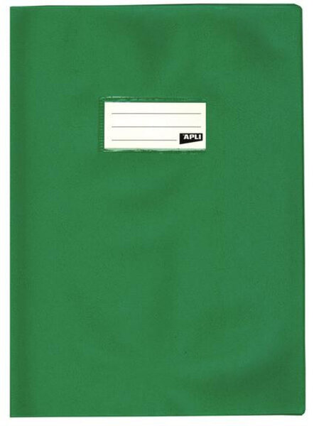 Lot De 10 X Protege Cahier Pvc 19/100 21X29 7 Vert