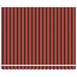 vidaXL Auvent rétractable manuel Orange et Marron 400x300 cm