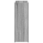 vidaXL Porte-parapluie Gris Sonoma 40 x 20 x 55 5 cm Bois d'ingénierie