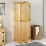 vidaXL Garde-robe Corona 55x52x170 cm bois de pin massif
