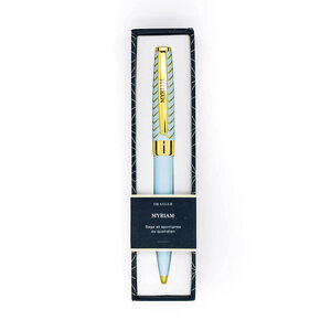 Stylo personnalisé prénom de femme au choix - Pastel Chic - Myriam - Draeger
