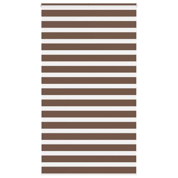 vidaXL Store zèbre marron 125x200cm largeur du tissu 120 9cm polyester