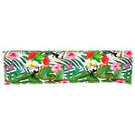 vidaXL Coussins de palette pour banc 2 Pièces Jungle tropicale 150x40x8 cm Tissu Oxford