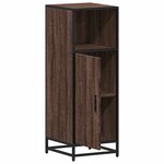 vidaXL Armoire de bain chêne marron 35x37 5x100 cm bois d'ingénierie