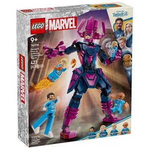 LEGO 76316 - Set de Construction Marvel Les Quatre Fantastiques contre Galactus