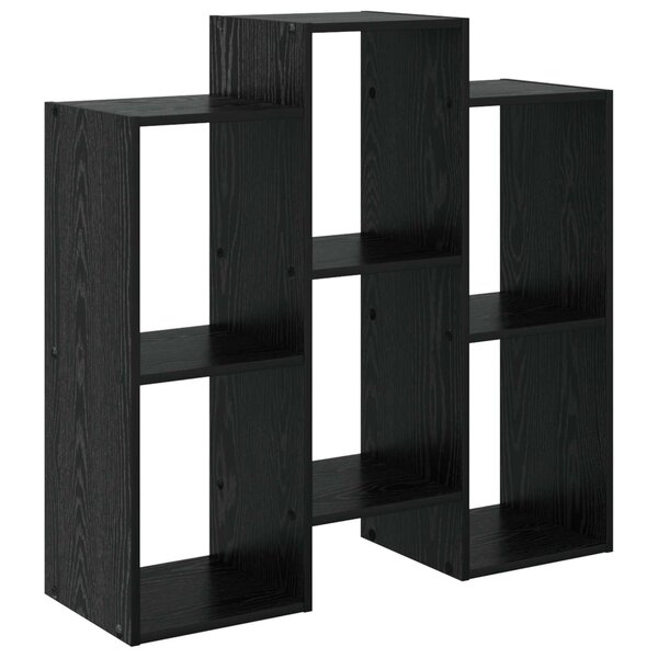 vidaXL Buffet Chêne noir 90 x 30 x 90 cm