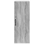 vidaXL Armoire Murale 33 x 34 5 x 90 cm Bois d'ingénierie Sonoma gris