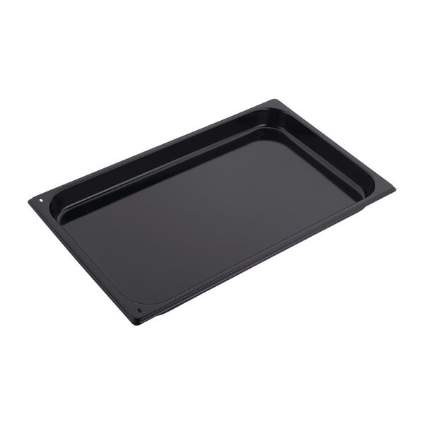 Bac emaillé anti-adhésif gn 1/1 - 40 mm - gastro m -  - acier émaillé 530x325x40mm