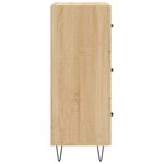 vidaXL Buffet Chêne sonoma 34 5x34x90 cm Bois d'ingénierie