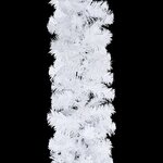 vidaXL Guirlandes de Noël 4 Pièces Blanc 270 cm PVC