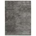 vidaXL Tapis Shaggy 140 x 200 cm Anthracite