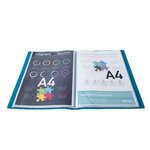 Protège-documents en polypropylène souple OPAK 80 vues - A4 - Vert foncé EXACOMPTA