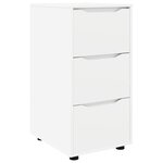 vidaXL Armoire de rangement Blanc 40 x 48 x 81 cm Bois d'ingénierie