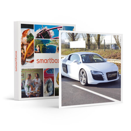 Pilotage 2 tours en aston martin et 2 tours en audi r8 sur le circuit de croix-en-ternois - smartbox - coffret cadeau sport & aventure