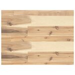 vidaXL Étagères flottantes 2 Pièces 60x30x4 cm acacia massif non traité