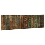 vidaXL Tête de lit multicolore 180 cm bois massif récupération